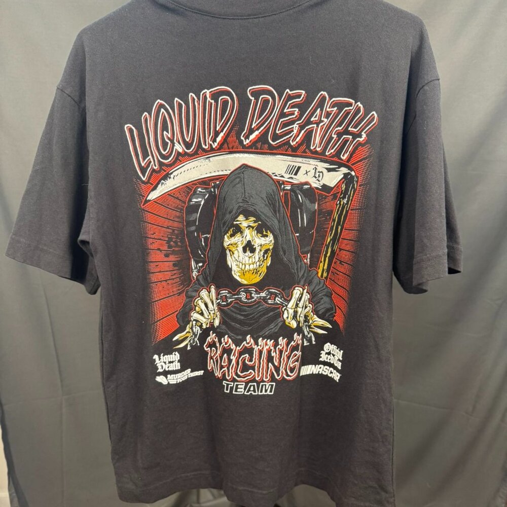 Liquid Death x NASCAR Racing Team T-Shirt
